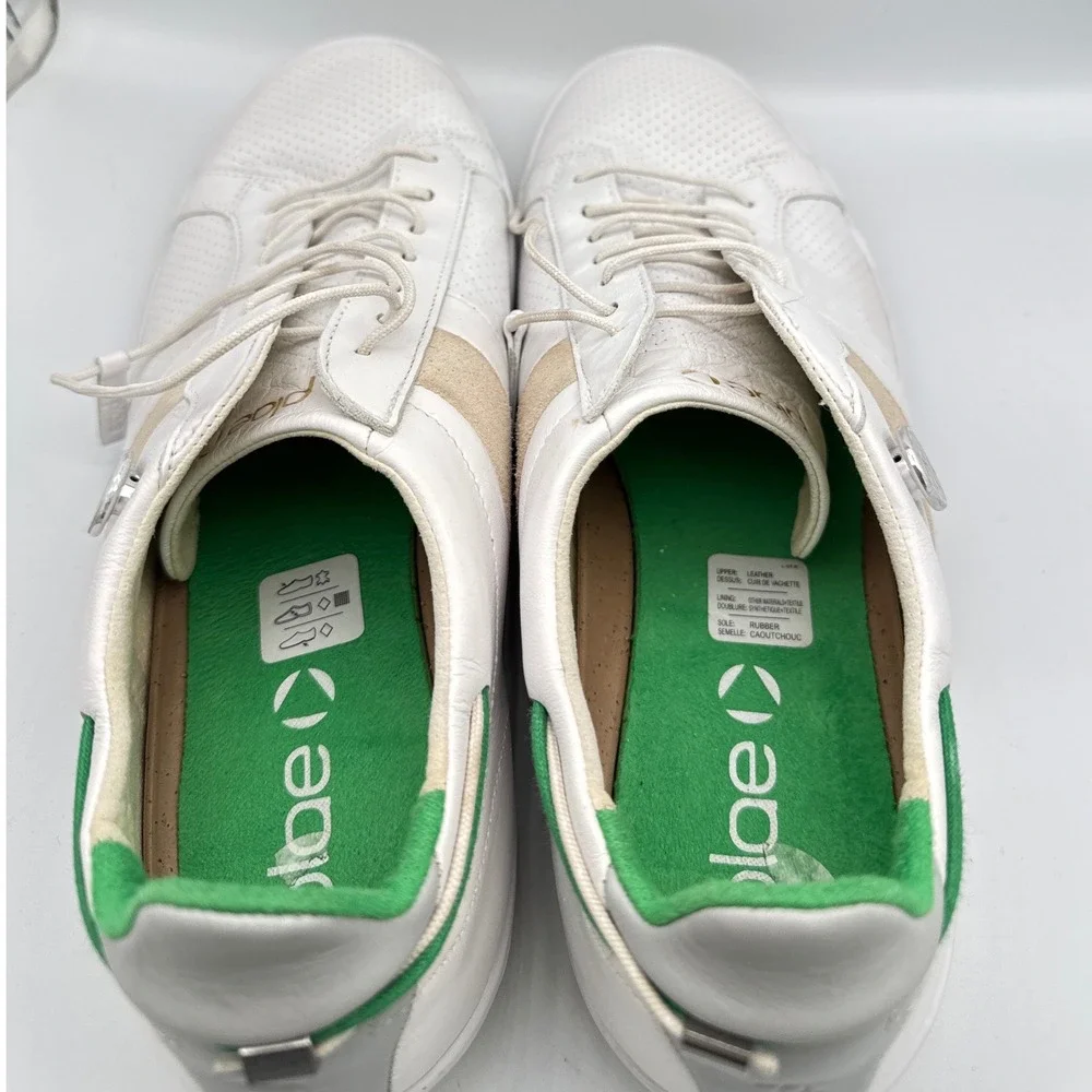 Plae Mulberry First Edition White Leather 552010-100 White‎ Mens 9.5   Casual